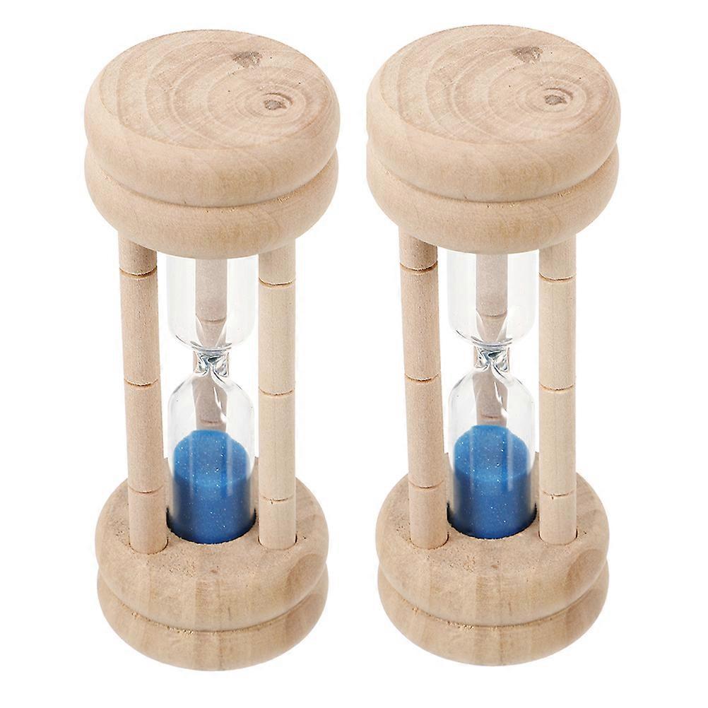 Educational Tool Sand Timer: Multi Colored Hourglass For Games With Precise Timing Functionality And Compact 2Pcs Design