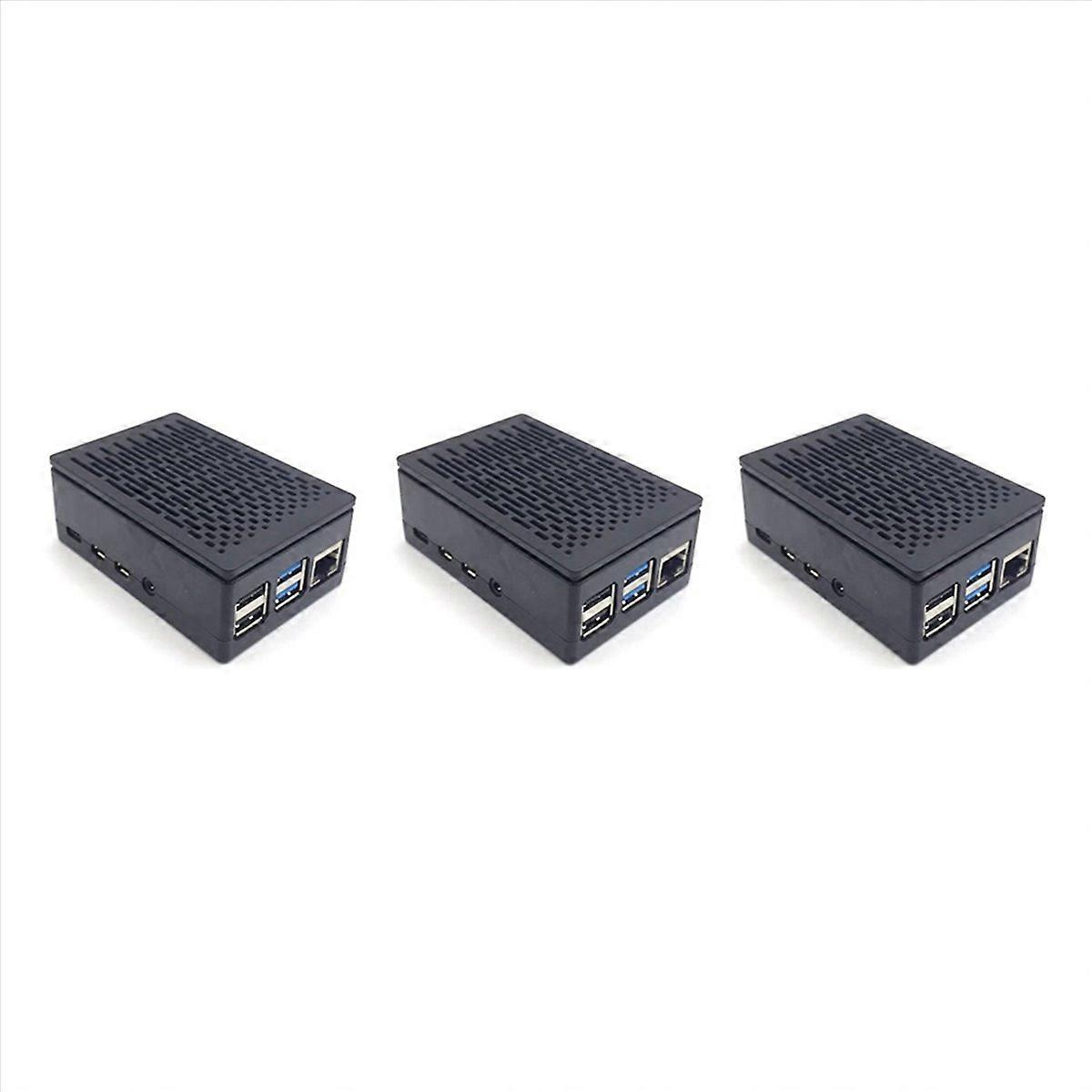 3X for 4 Case Shell Box Enclosure Installable Cool Fan Aluminum HeatSink Enclosure for 4B