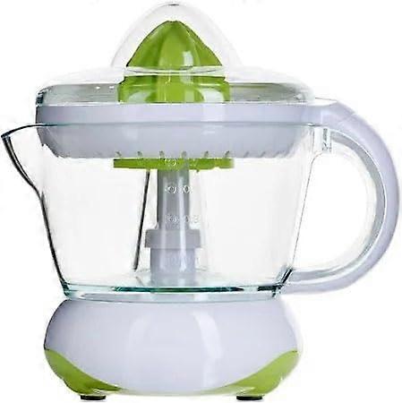 Electric Citrus Juicer 25W with 24oz Pitcher, SelfReversing Orange Lemon Squeezer, Dishwasher Safe White