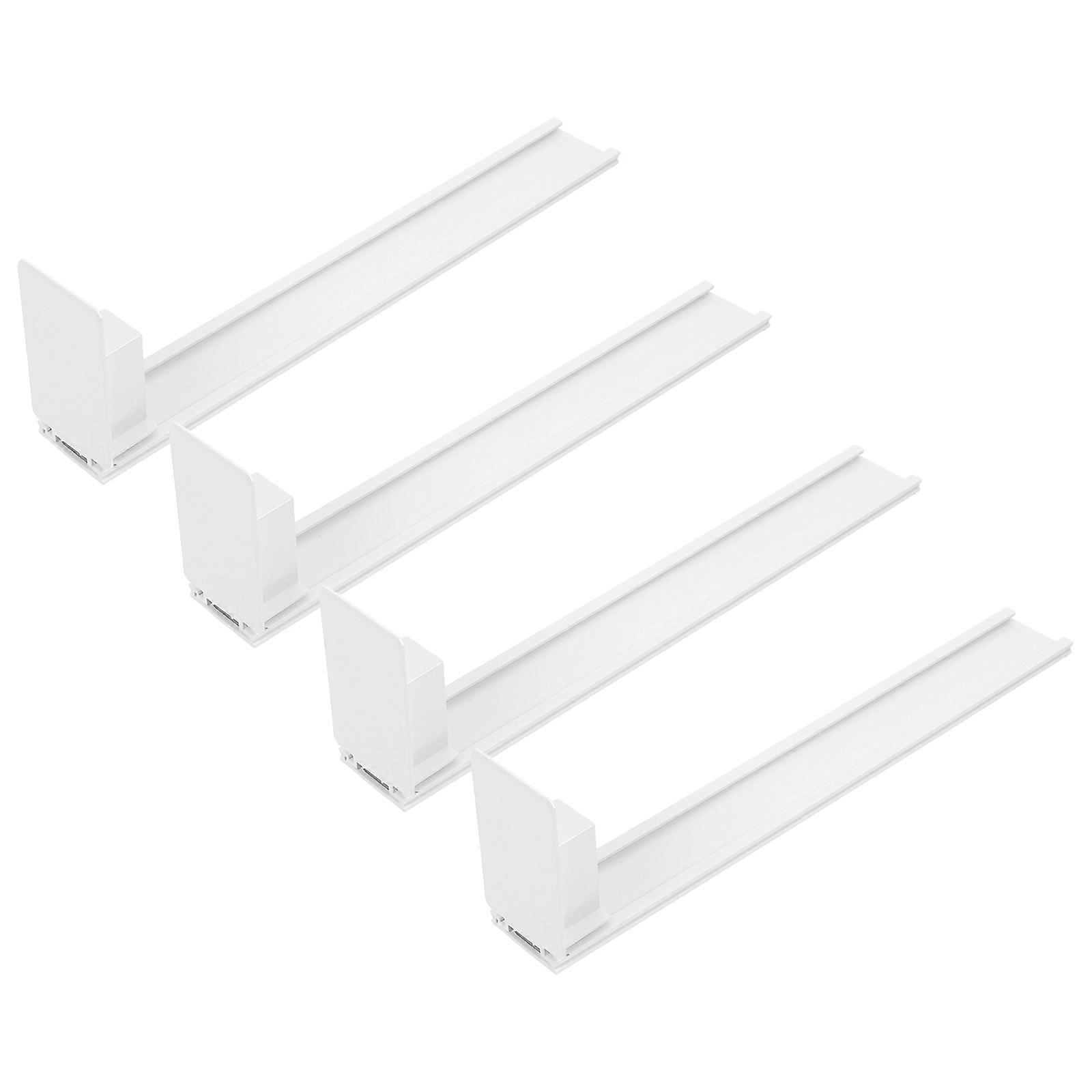 Automatic Pusher Glide Plastic Drink Pusher with 20Pcs for Shelf Organization