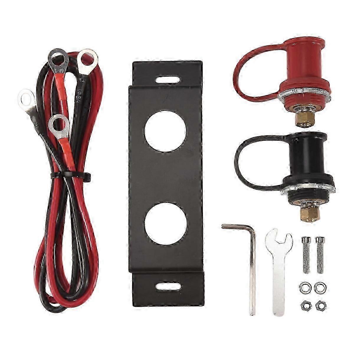 Universal Batteri Jump Post Jumpstart , Remote Batteri Terminaler Jumper Post, Batteri Lading Post