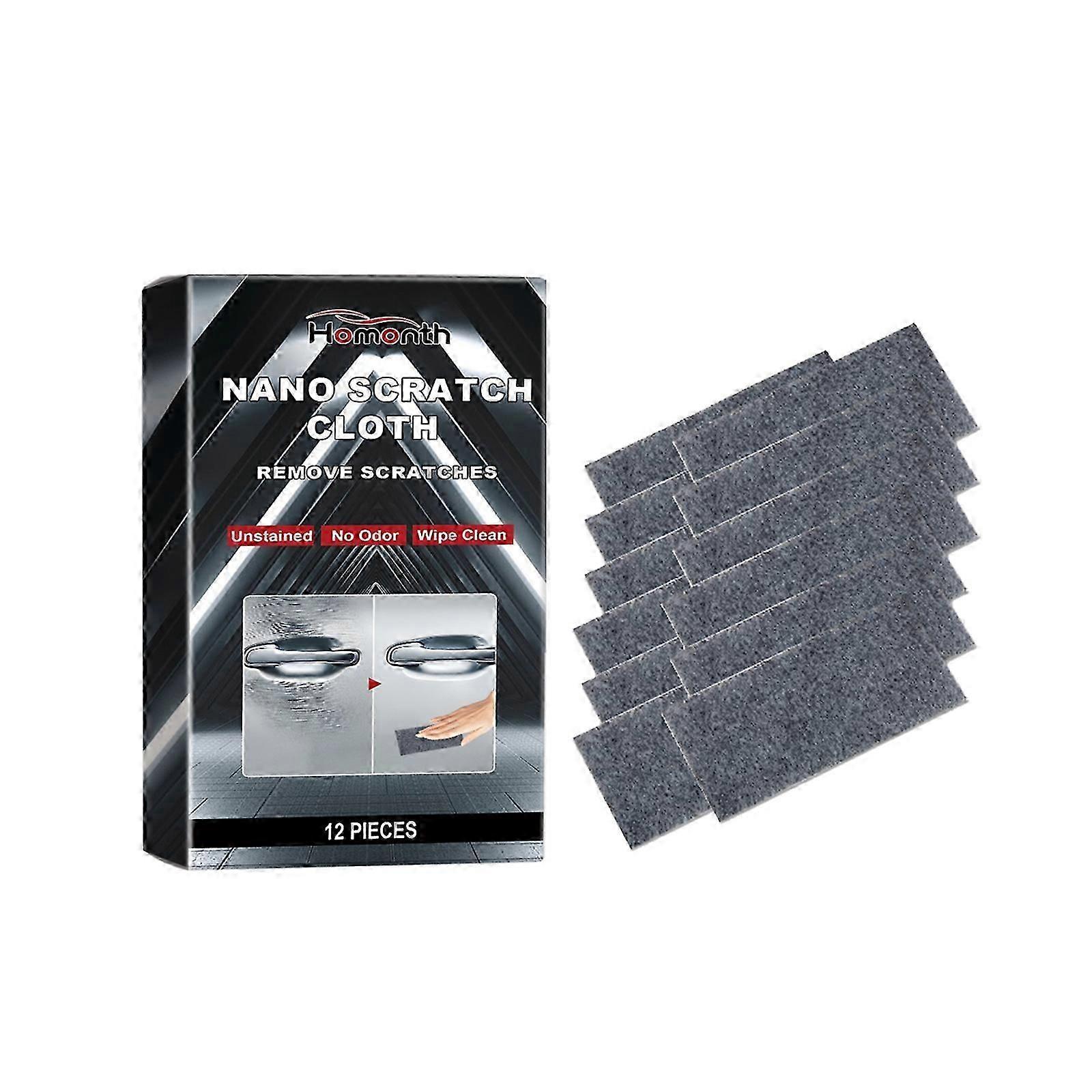 Nano Flash Car Scratch Repair Cloth  Quick, Easy, 12 Pack for Flawless Finish