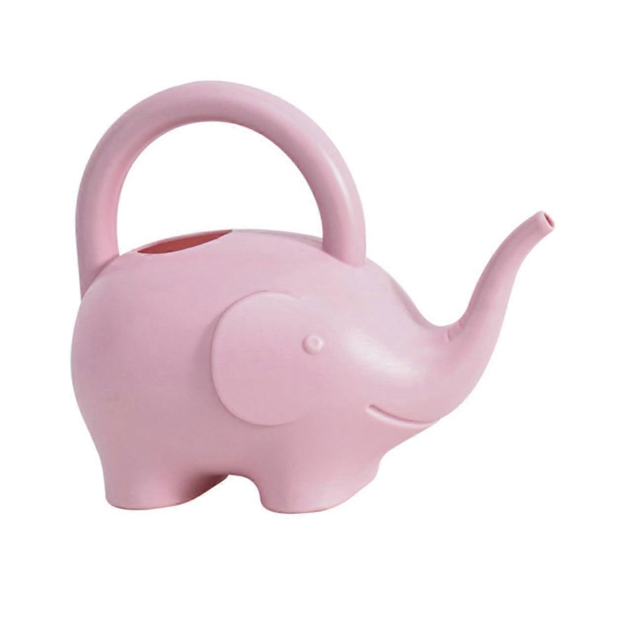 Elephant Watering Can Large Capacity Plastic Garden Pot with Cute Design and Ergonomic Grip