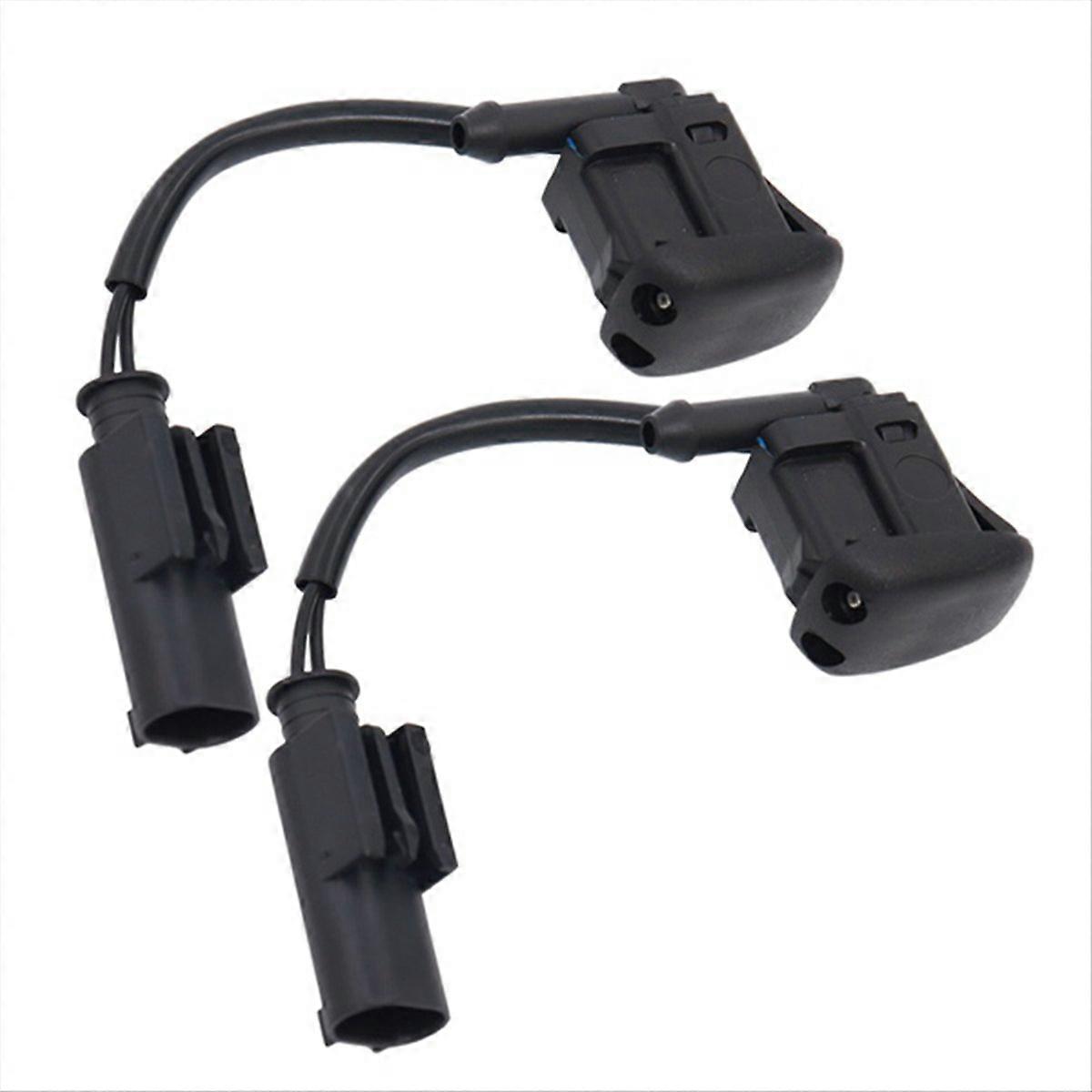 1 Pair Windshield Heated Washer Sprayer Nozzle Jet for 
