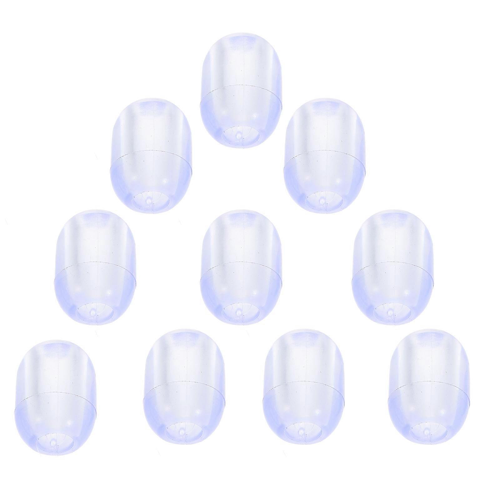 Kitchen Use Transparent Rubber Sink Rack Feet Protector 10Pcs