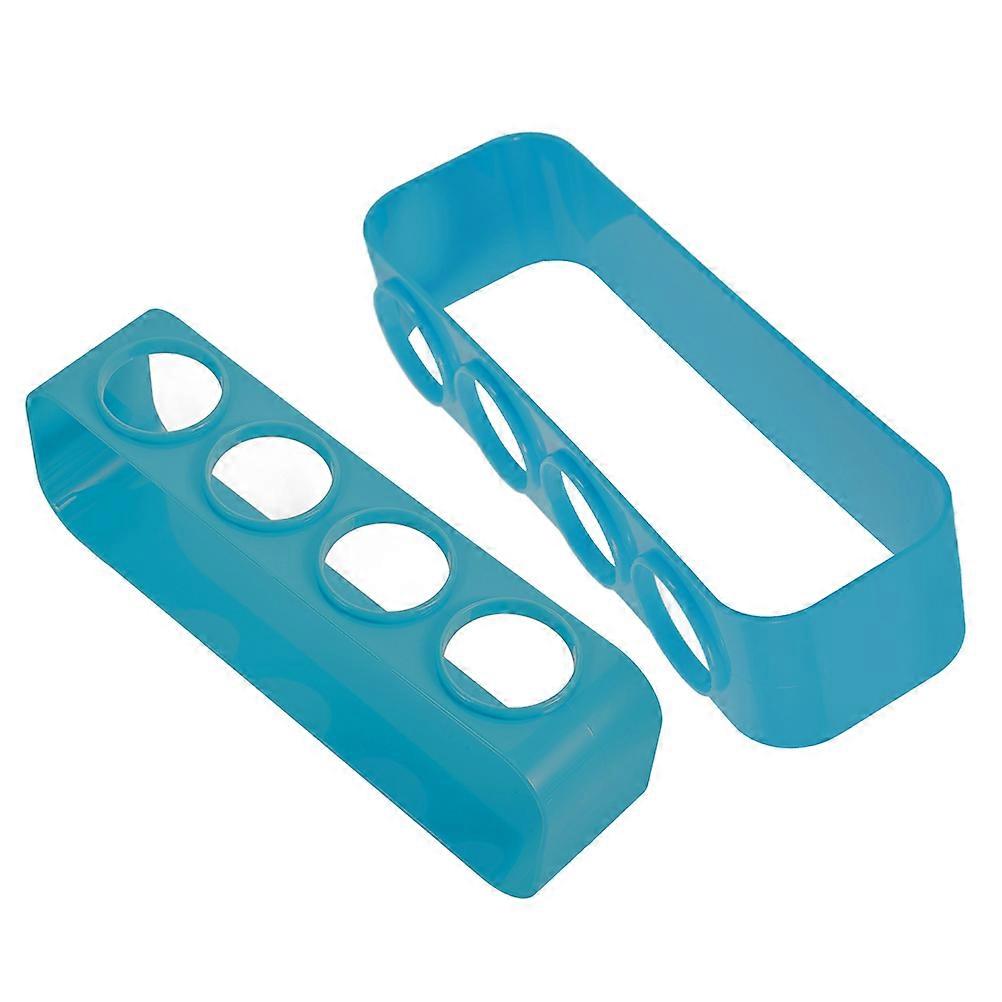 2pcs Stackable Wine Rack for 4 Bottles Cabinet Pantry Refrigerator Countertop Organization