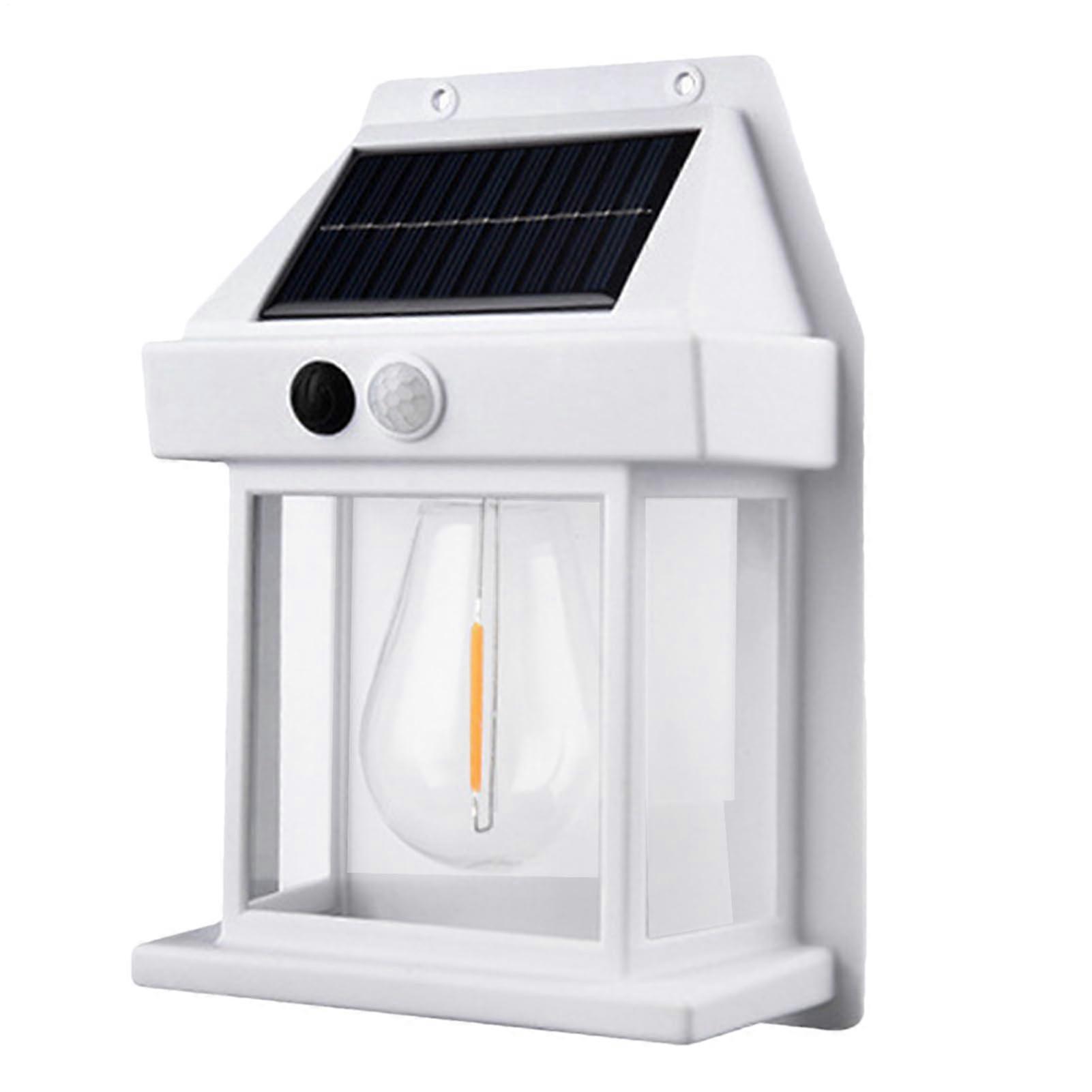 Outdoor Solar Applications Outdoor Solar Powered Wall Lights Motion Sensor Waterproof White