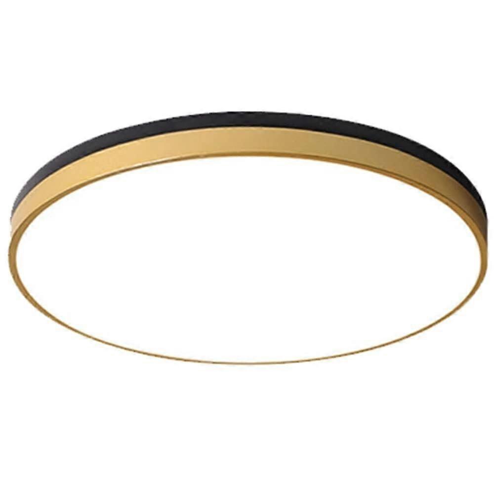 LED Ceiling Light Ultra Thin Modern Lamp with Adjustable Tricolor Dimming Acrylic Flush Mount 15.7in