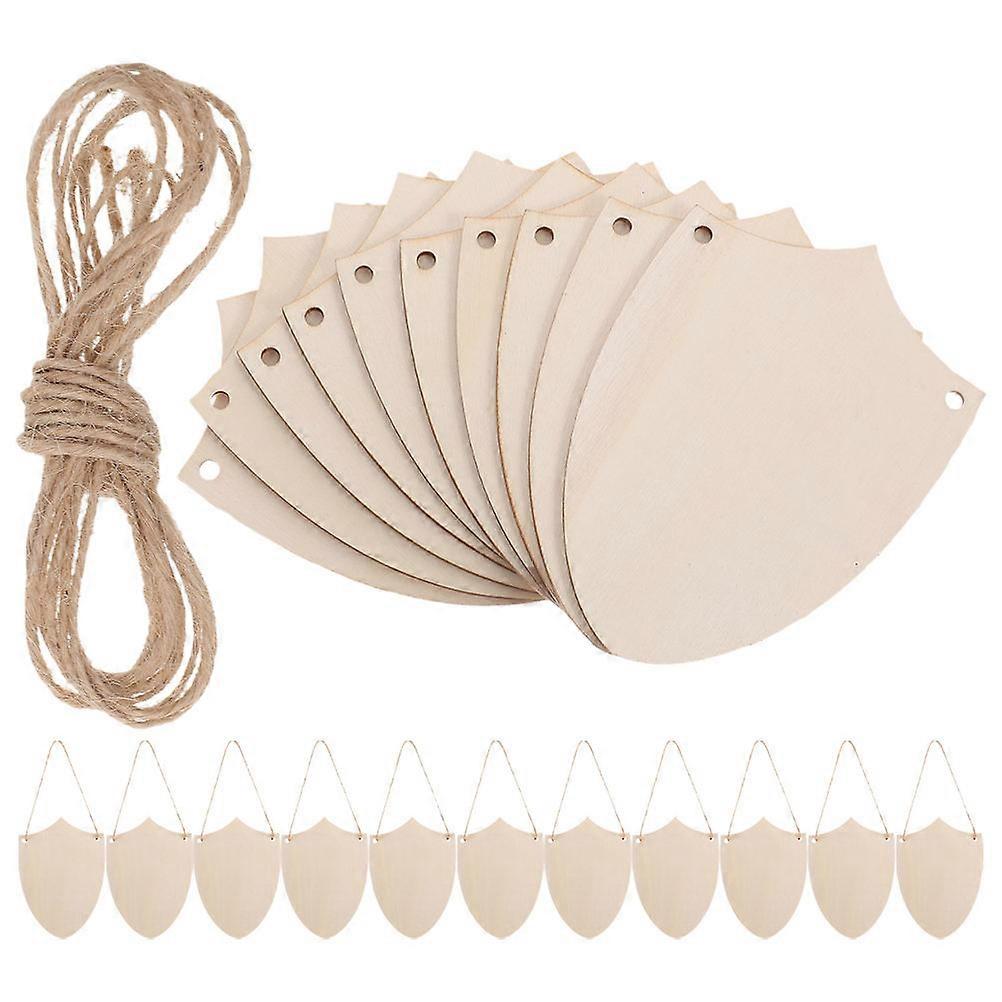 Beige Handmade Shape for DIY Craft Projects 30Pcs Unfinished