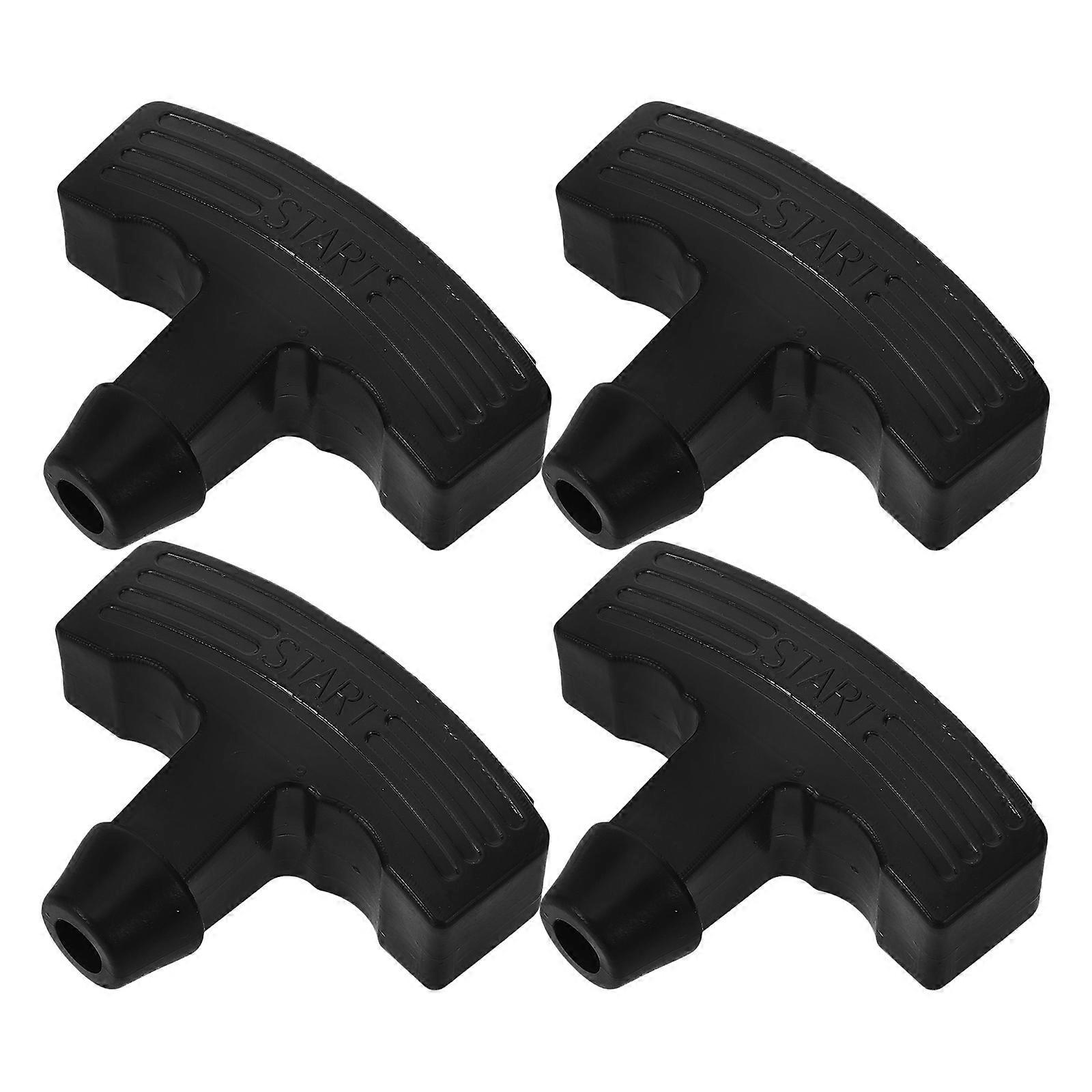 Starting Pull Handle Plastic Chain Starter Handle for Gas Saw 4Pcs