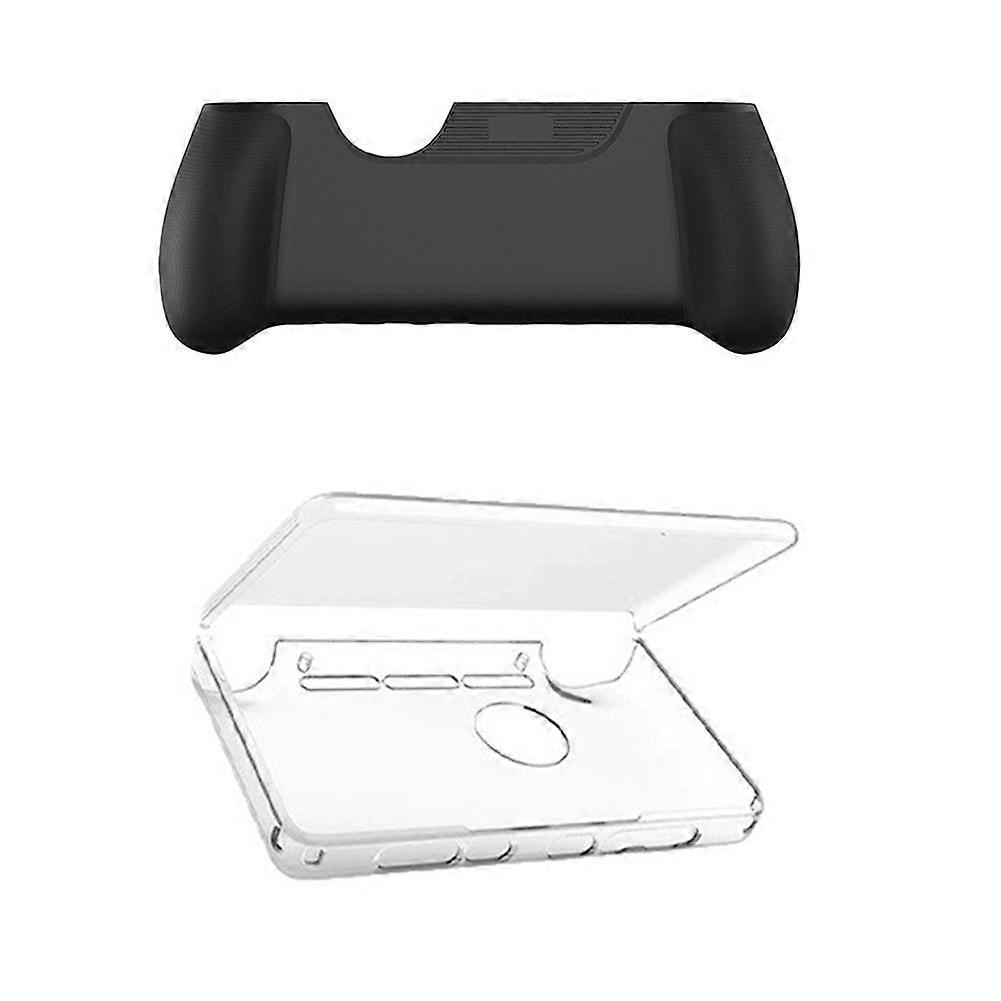For AYN THOR Dual Screen Flip Up Handheld Device Gaming Accessories TPU Protective Console Grip A