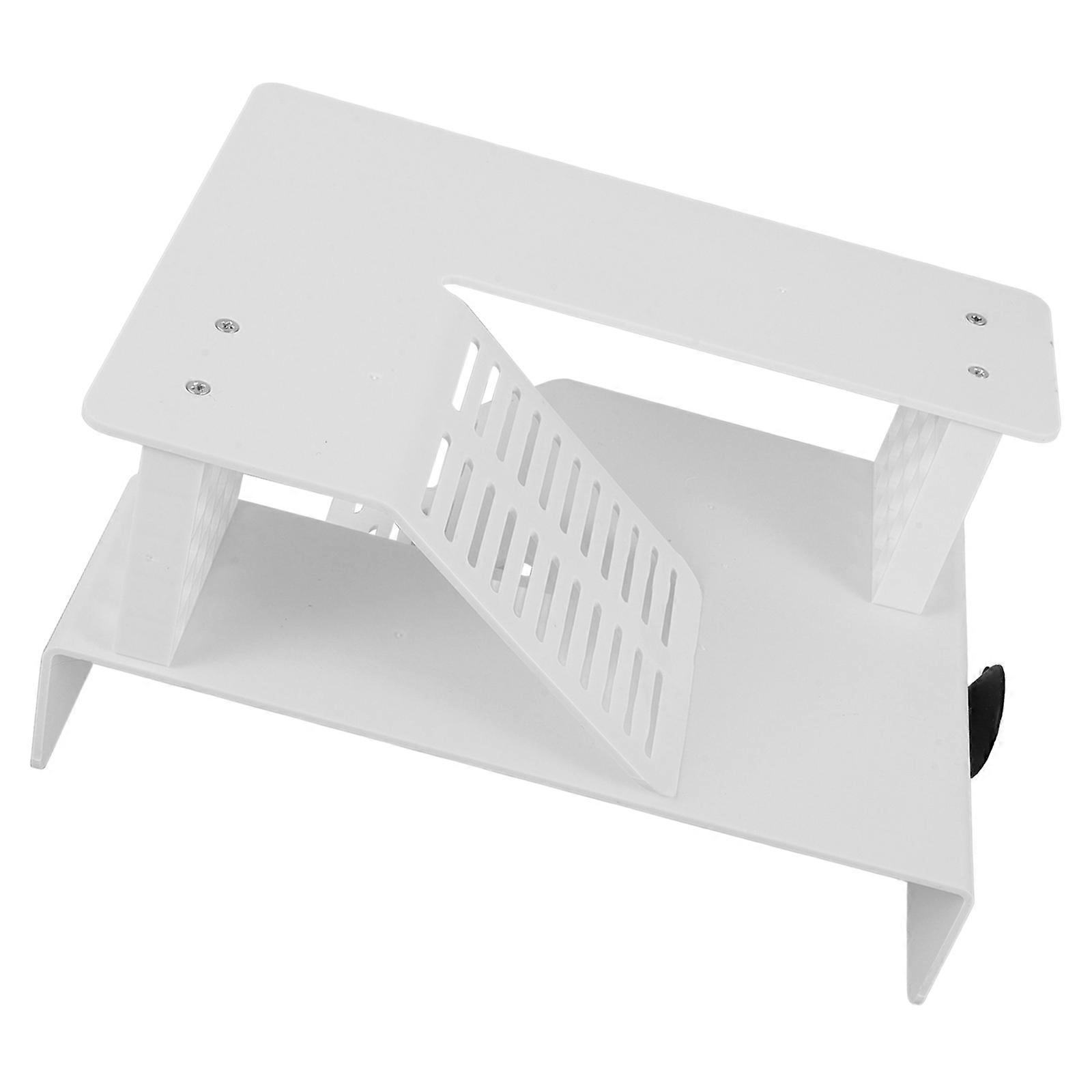 White Acrylic Turtle Basking Platform for Turtle Tank Double Layer Terrace