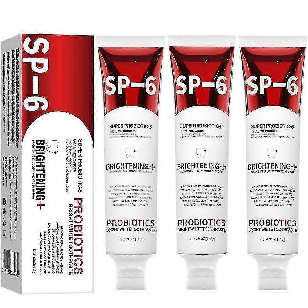 Sp-6 Probiotics Whitening Toothpaste Brightening Breath Removing Toothpaste
