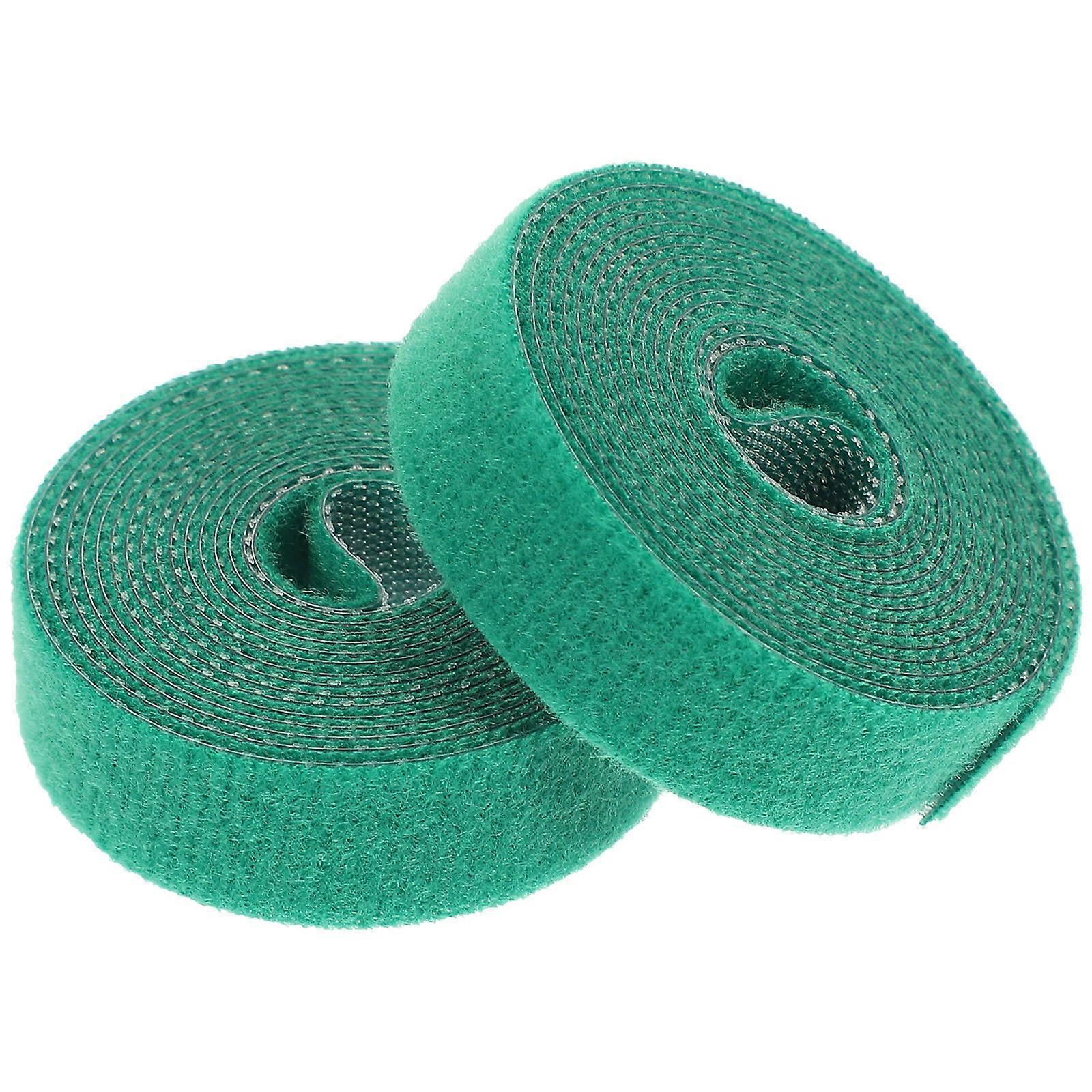 Vine Fixing Gardening Cable Ties Growing Support 2Pcs Green Durable Tapes