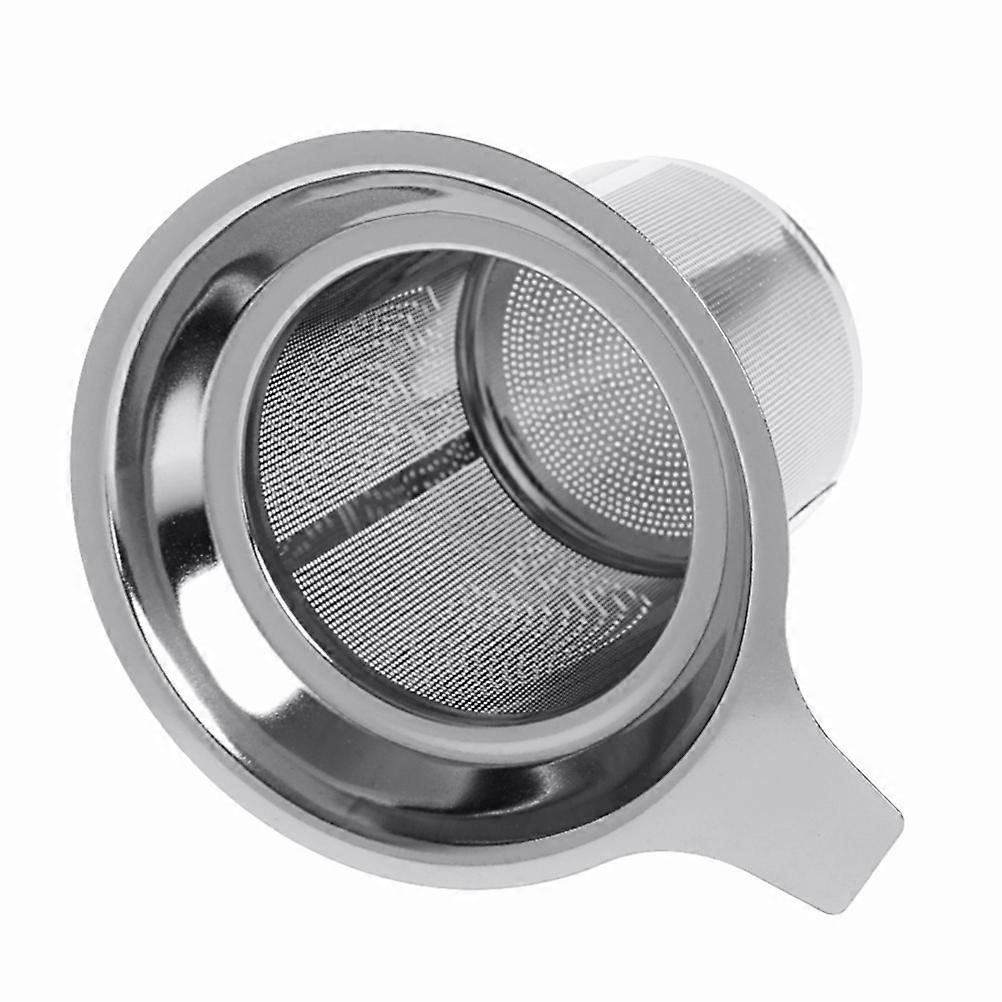 Chic Tea Leaker Stainless Steel Tea Strainer for Home Use Single Piece