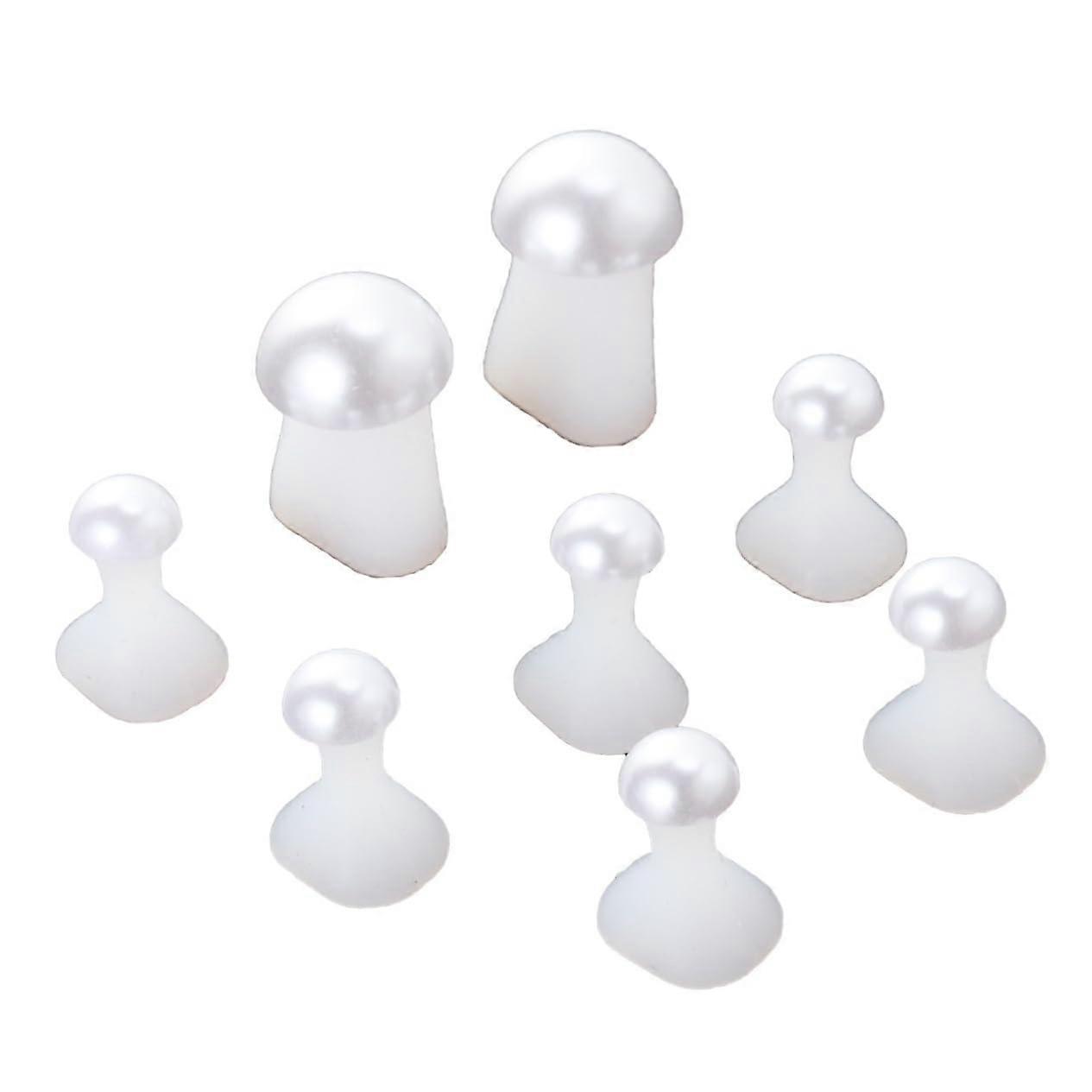 8Pcs Gel Toe Separators for Bunion Relief Adjustable Spacing Soft Comfort Pads