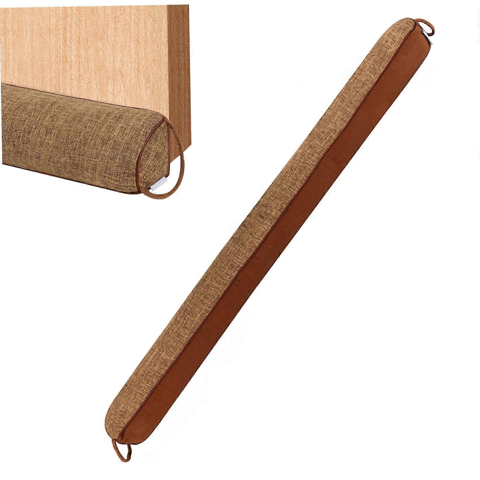 36 Inch Triangular Door Draft Stopper Under Door Draft Blocker for Energy Saving Noise Reduction Washable Reusable with Handle