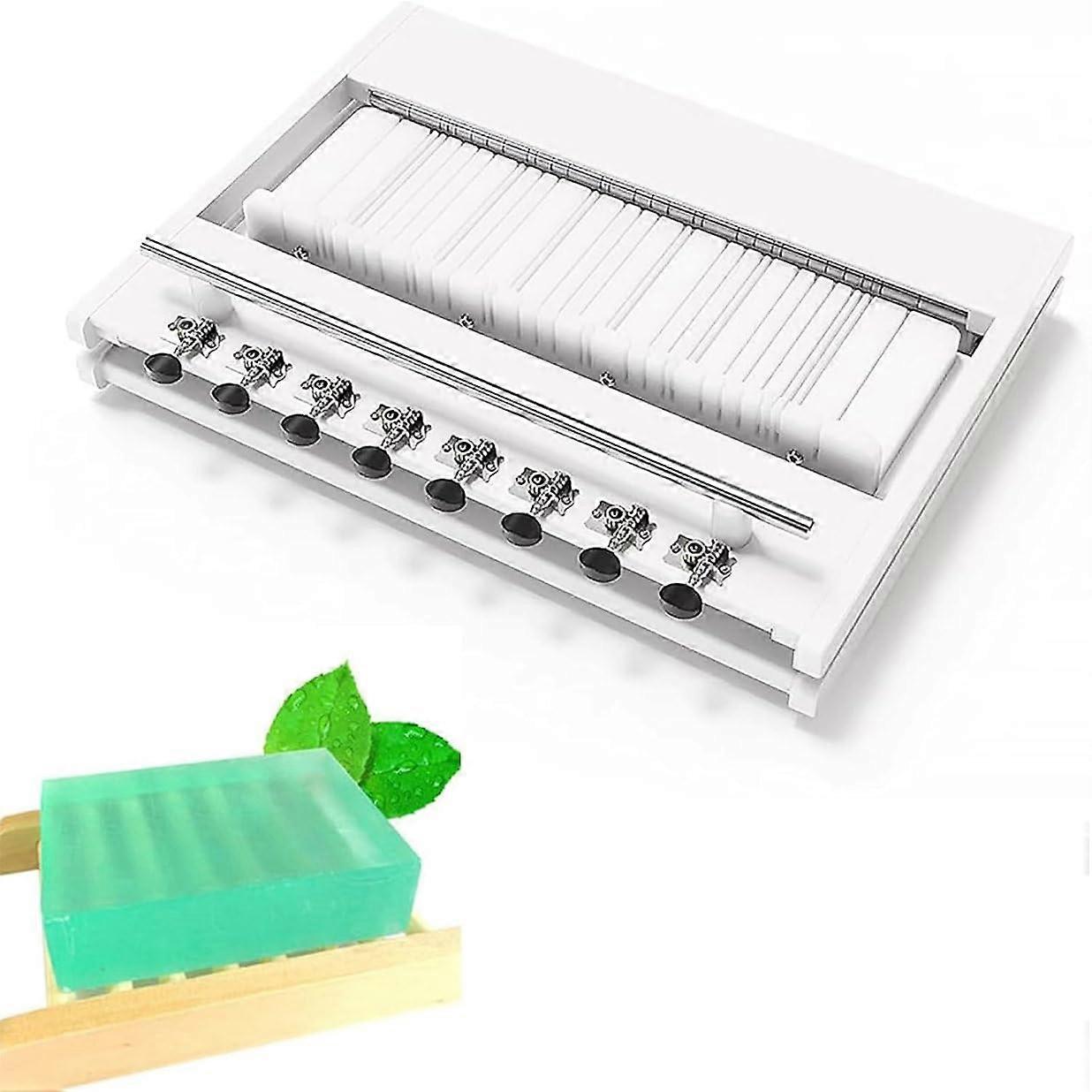 MultiLine Handmade Soap Cutting Machine with Adjustable Thickness 2/2.5/3cm for Soap and Candle