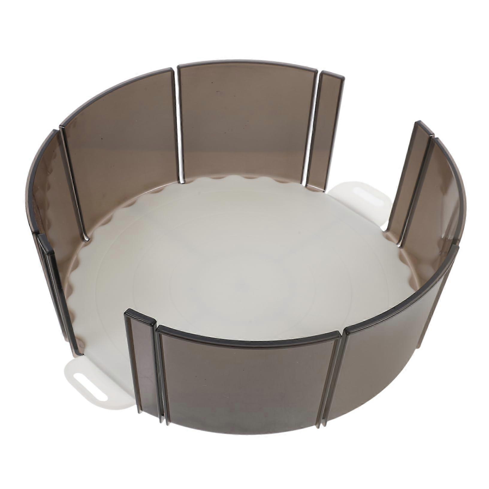 Cake Cutter for Even Slices Adjustable Portion Marker Tool with Precision and Uniform Cutting