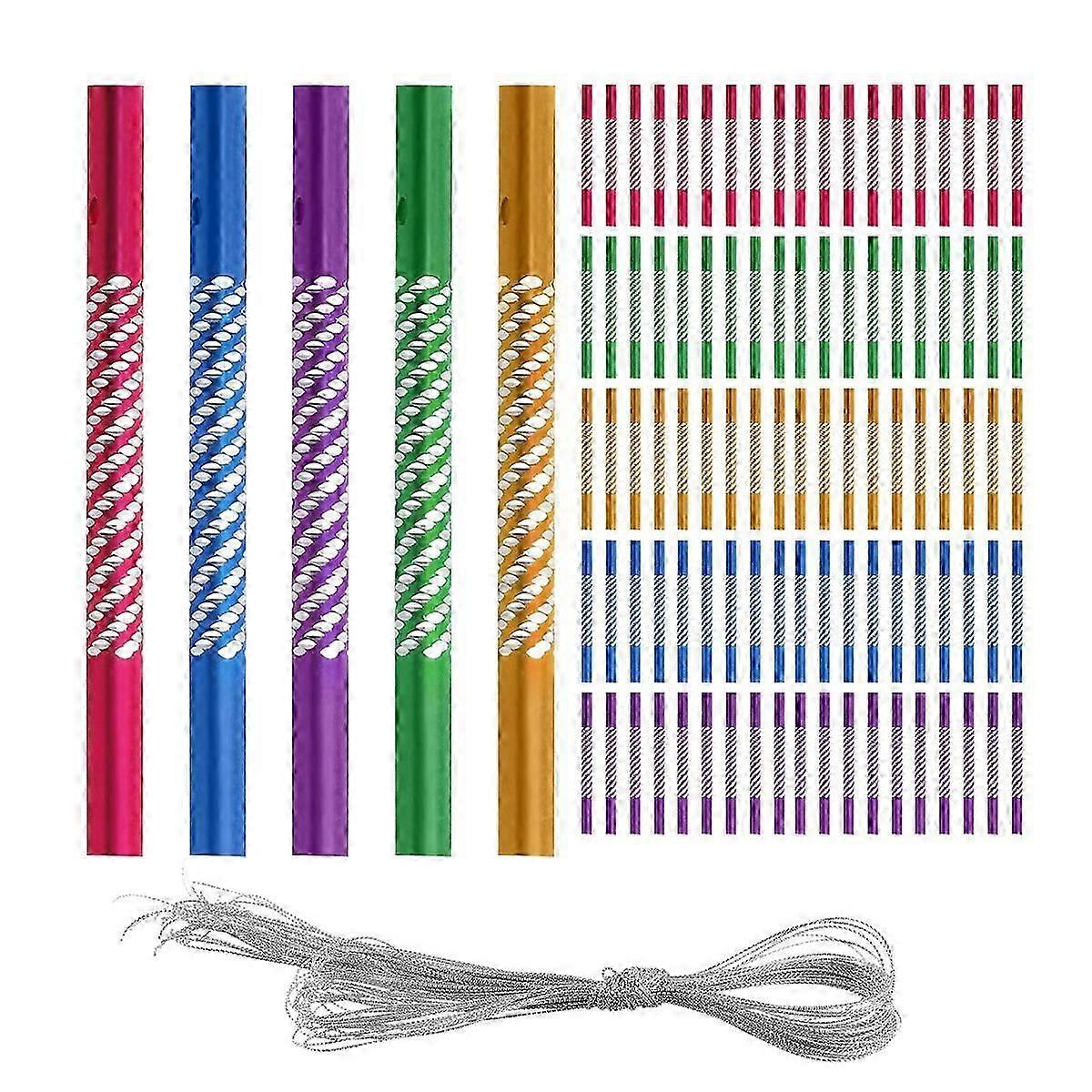 100Pcs DIY Wind Chim Hohl Wind Spinner Rohr Wind Chim