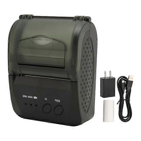 Portable Receipt Printer 90mm/s High Speed Printing Bluetooth 4.0 58mm Thermal Printing