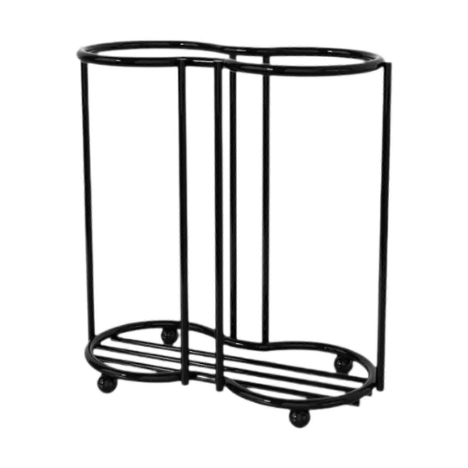 Cup Dispenser Organizer with  Capacity Double Rack for Coffee  Kitchen or Office Use