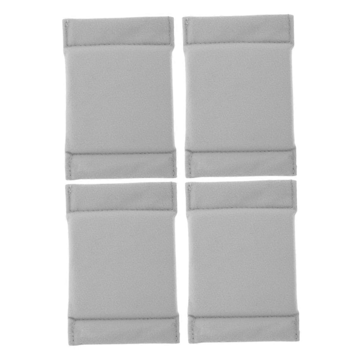 4pcs Adjustable Padded Camera Bag Dividers Shockproof Lens Separator Pads for DSLR Organizer