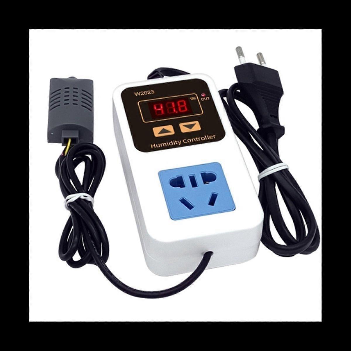 W2023 Digital Display Humidity Controller Humidifier Control EU Plug