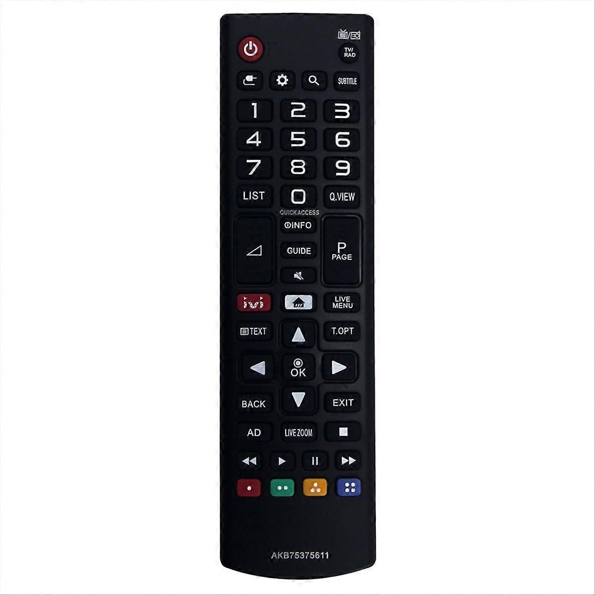 AKB75375611 Replace Remote Control for TV 32LK615BPLB 32LK6190PLA