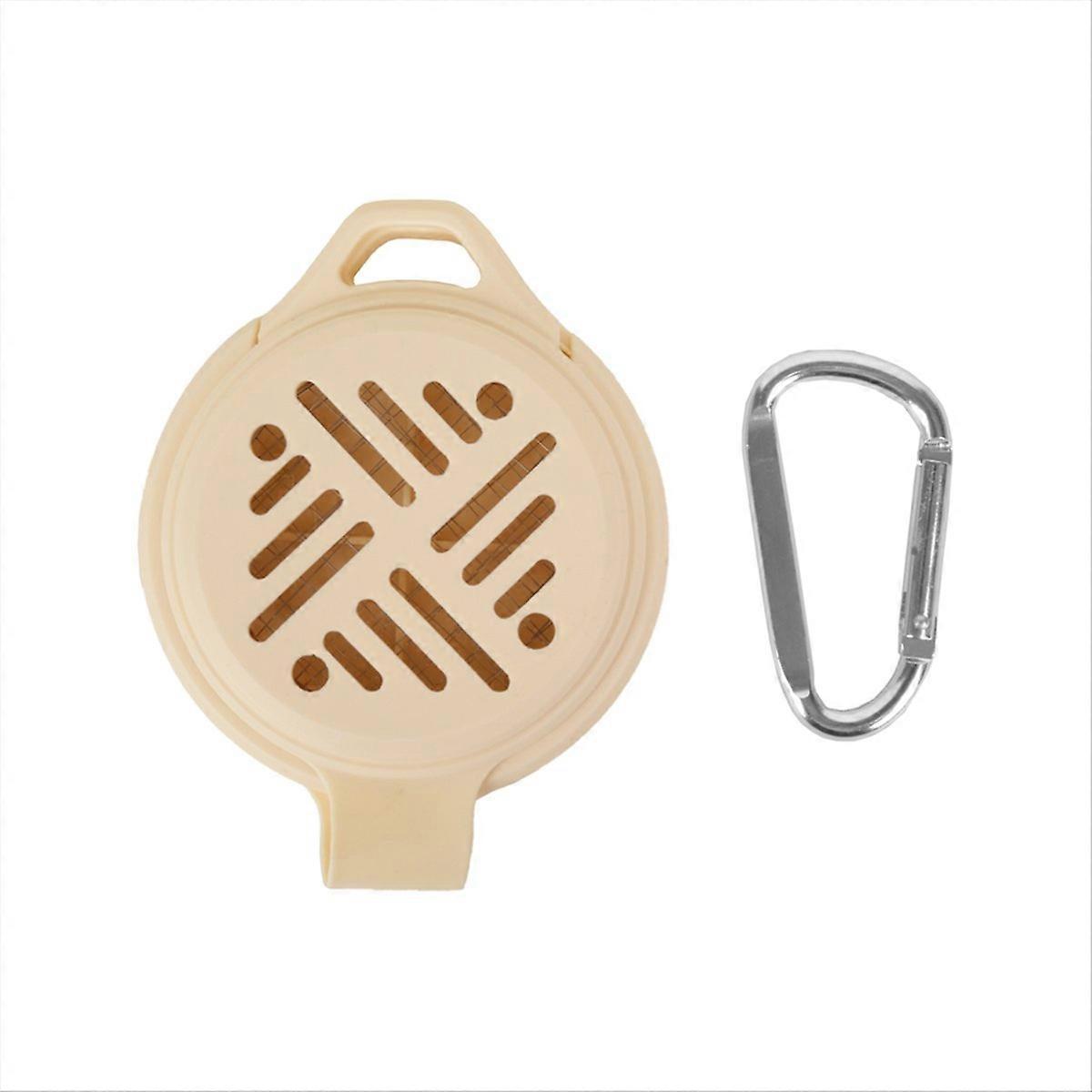 Mosquito Coil Holder with Cover Yellow