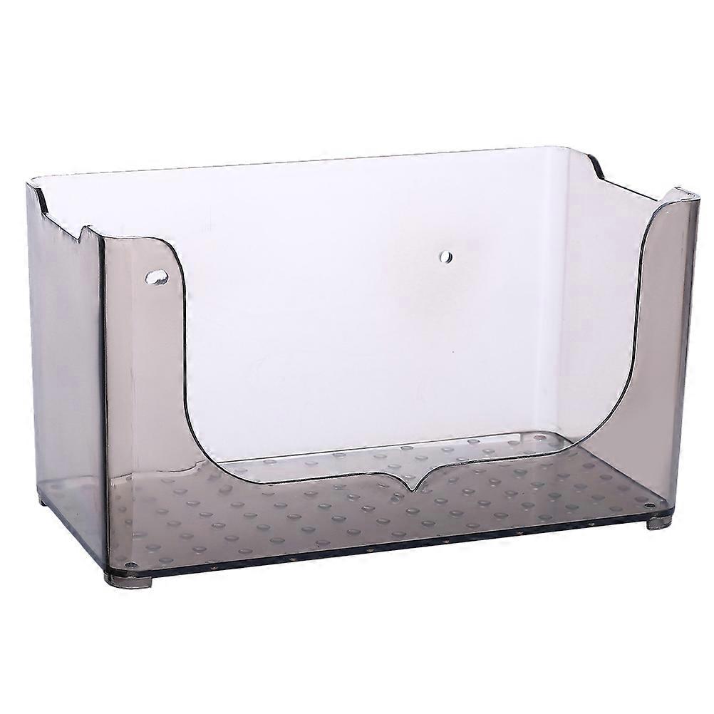 Wall Mounted Kitchen Storage Holder Grey Bathroom Organizer For Bathroom 1Set