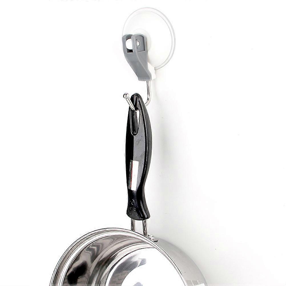 Ganchos com ventosa para pendurar casacos.