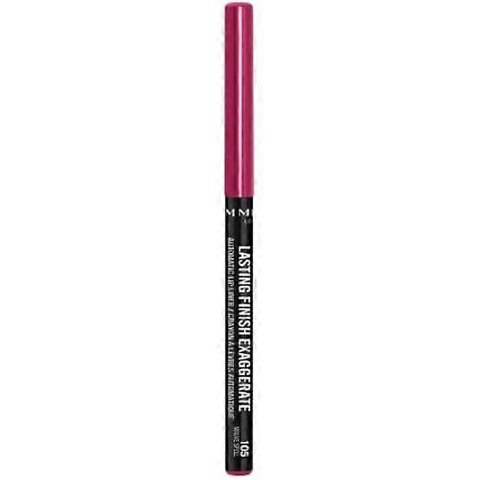 Lip crayon - RIMMEL - Exaggerate - Long-lasting - Red - Precise automatic tip