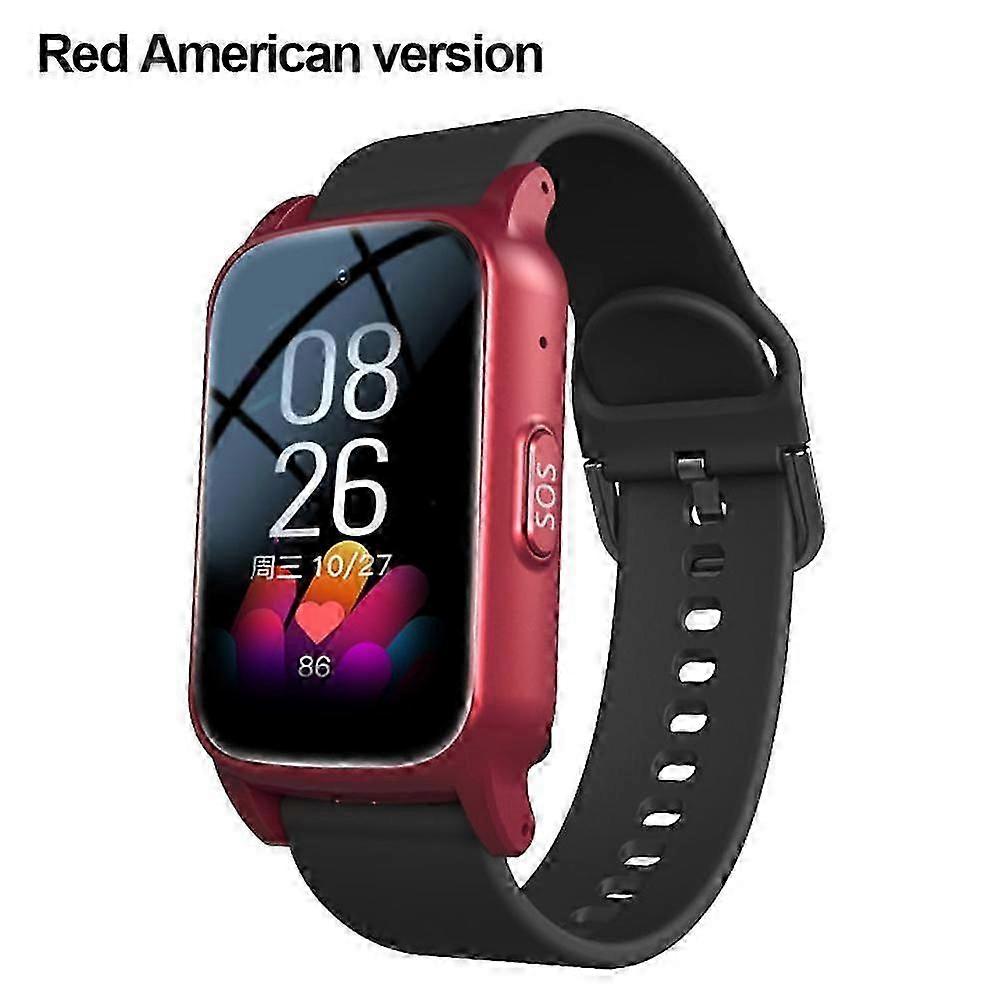 Elderly Smartwatch with Precise GPS Tracker, Fall Detection & SOS Emergency New