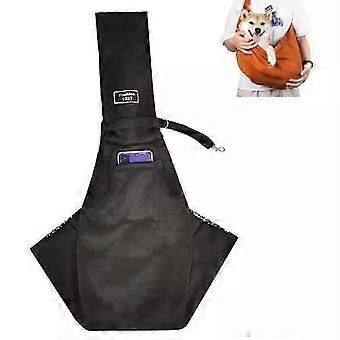 Komfortabel hundetaske Pet Crossbody skuldertaske Udendørs rejse Bærbar kat hvalp slynge bæretaske Pet bærende forsyninger