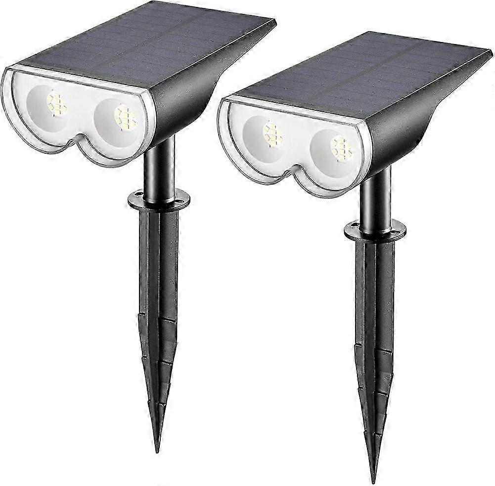 LED Solar Lights with Light Sensor, Waterproof Outdoor Wall Light