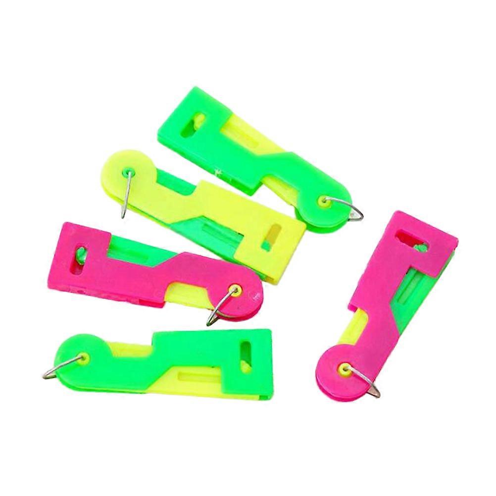 Sewing Machine Quick Needle Plastic Device Sewing Activities Assorted Color Mini Size 30Pcs