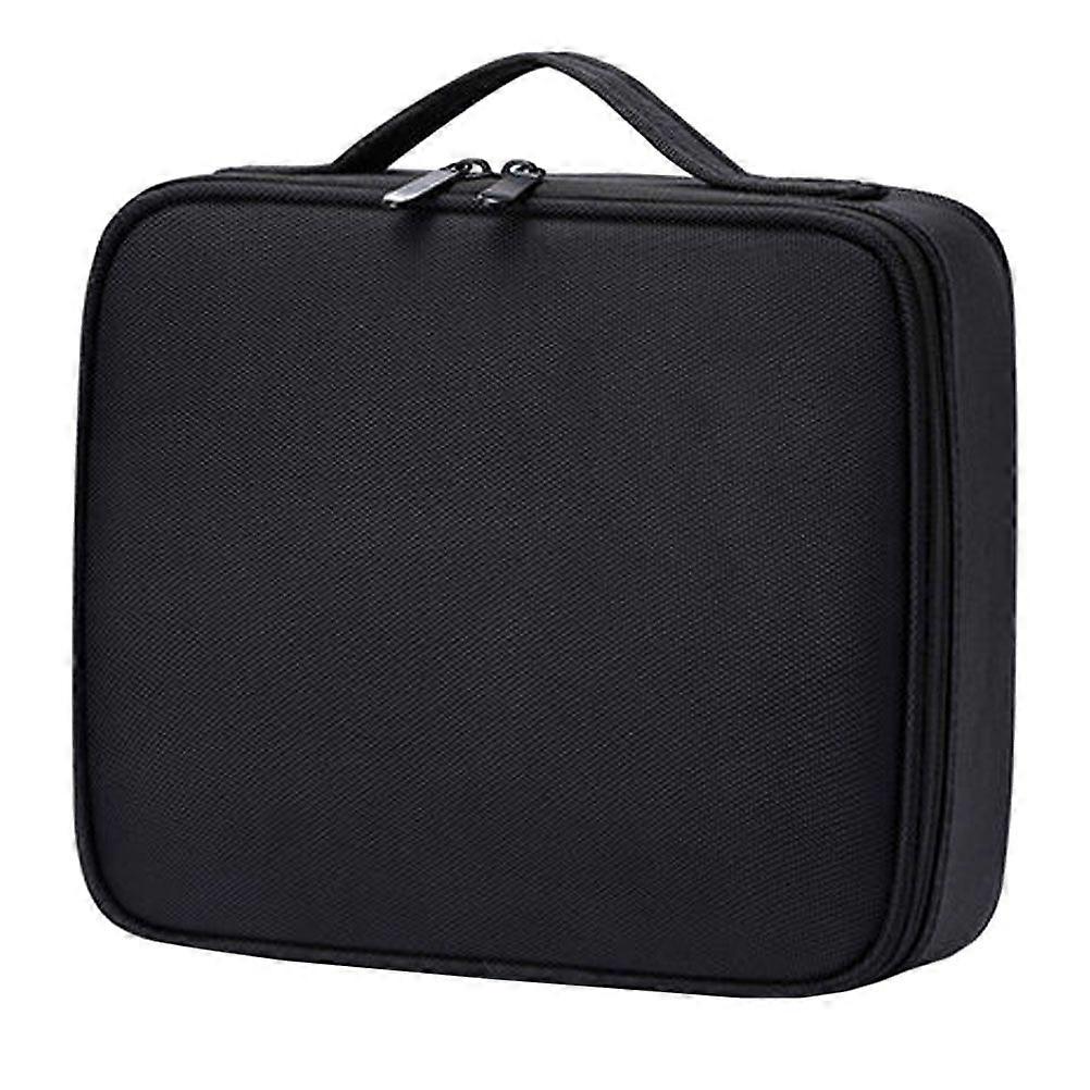 Practical Audio Effector Bag Waterproof Storage Pouch Effector Holder(Black)