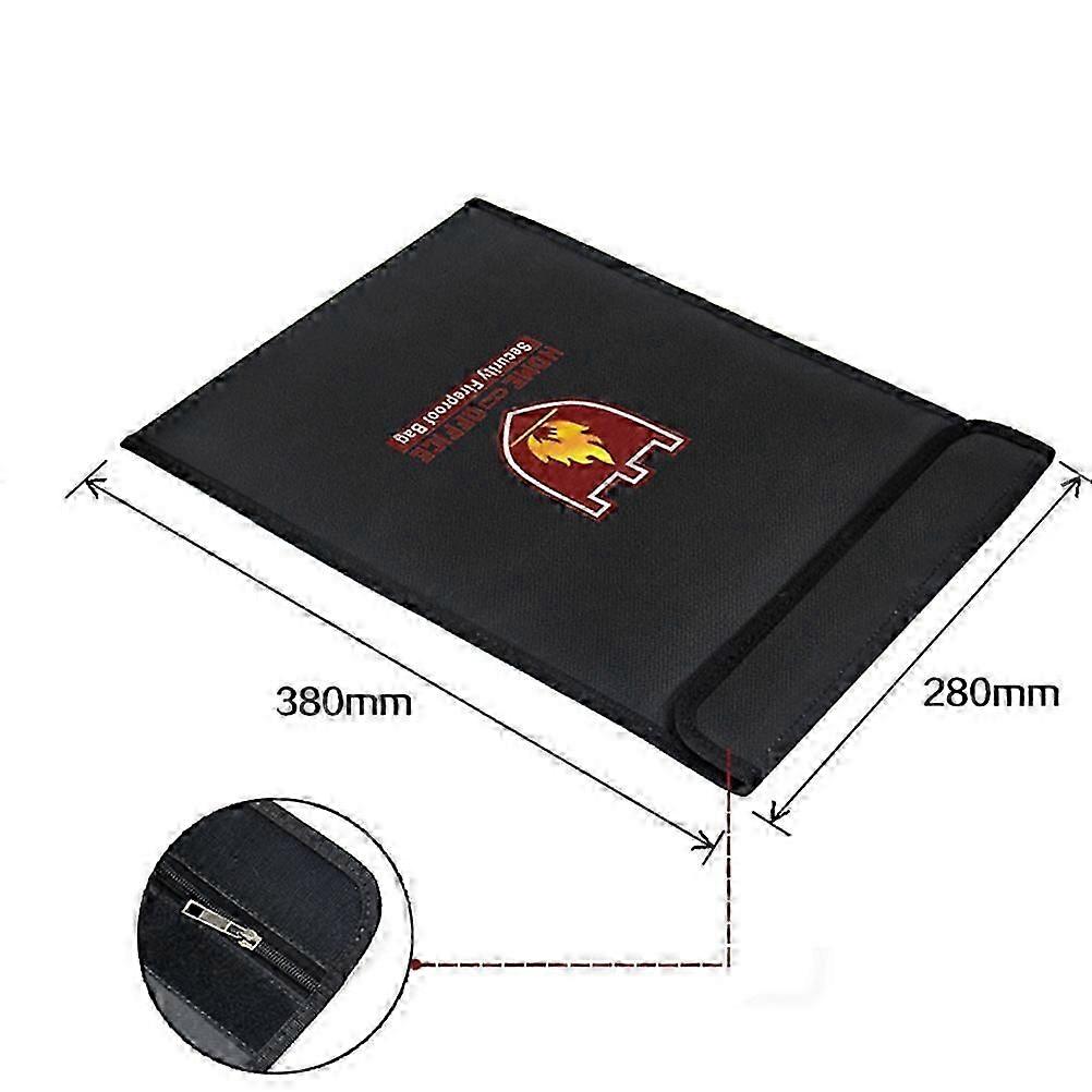 Fireproof File Bag A4 Paper Bag for Storage Use