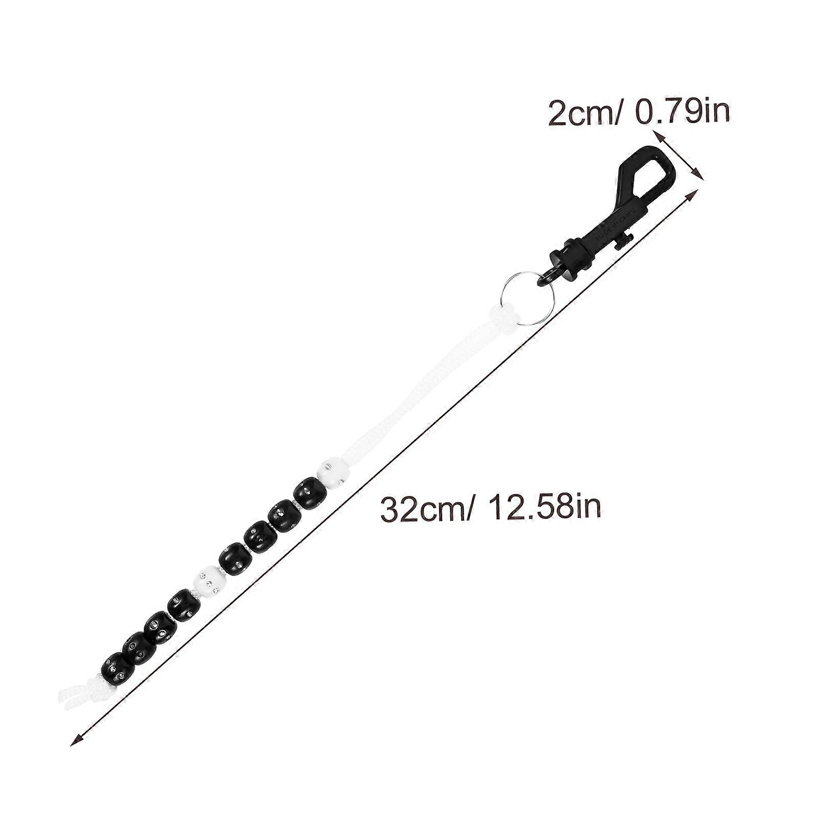 Golfing Score Counter Practical Beaded Chain for Golfs Stroke Counting