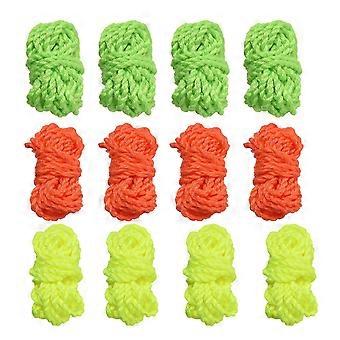 YOYO Ball Replacement String Set Durable Bright Colours Suitable for Beginners and Professionals High-Quality Material 12 Pieces 3 Colours for Enhance