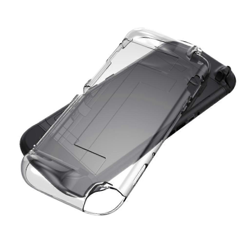 For Switch2 Transparent Protective Case Full-Coverage TPU Anti-Fall Lightweight Portable with Storage Box