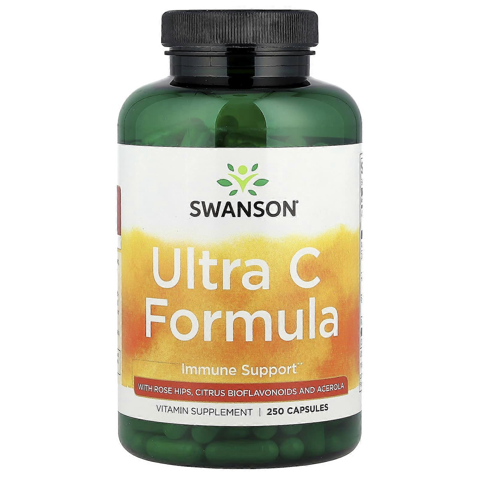 Swanson, Ultra C Formula, 250 Capsules, 2-Pack