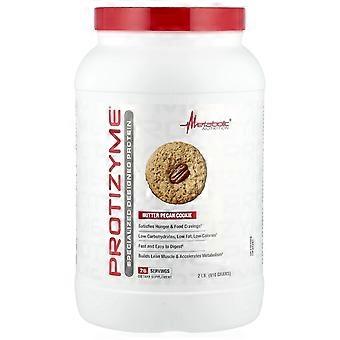 Metabolic Nutrition, Protizyme®, Speciaal Ontworpen Eiwit, Butter Pecan Cookie, 2 lb (910 g)