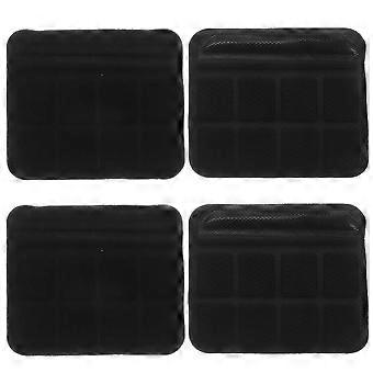 4pcs Helmet Chin Pad: Sweat-Absorbing Sponge Pad - Softball Facemask Replacement Chin Guard For Motorcycle Bicycle Ski Helmets