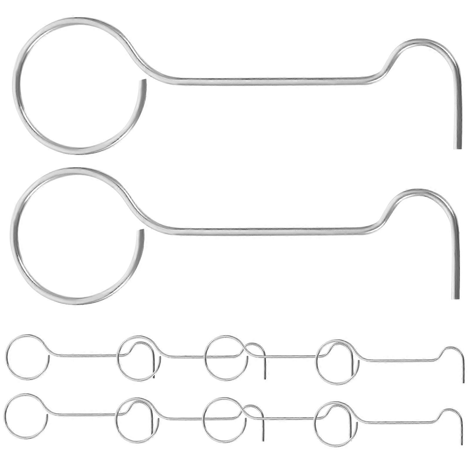 25pcs Shower Drain Hooks Bathroom Floor Drain Remove Hook Floor Drain Lifting Hook