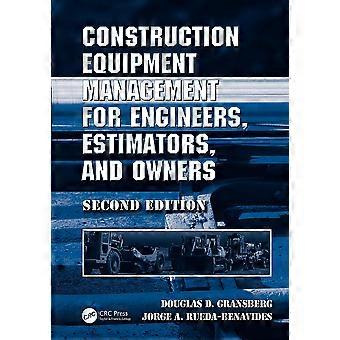 Construction equipment management for engineers, estimators, and owners