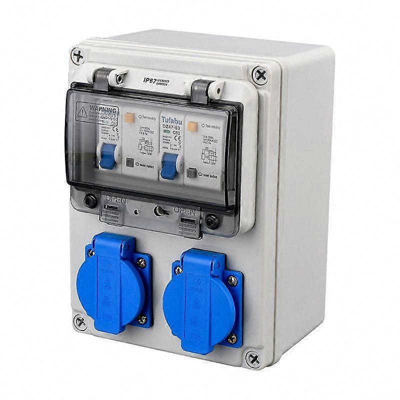 Outdoor Industrial Socket Box for Work Site Distributor Portable Switch Socket Box Waterproof Mobile Box