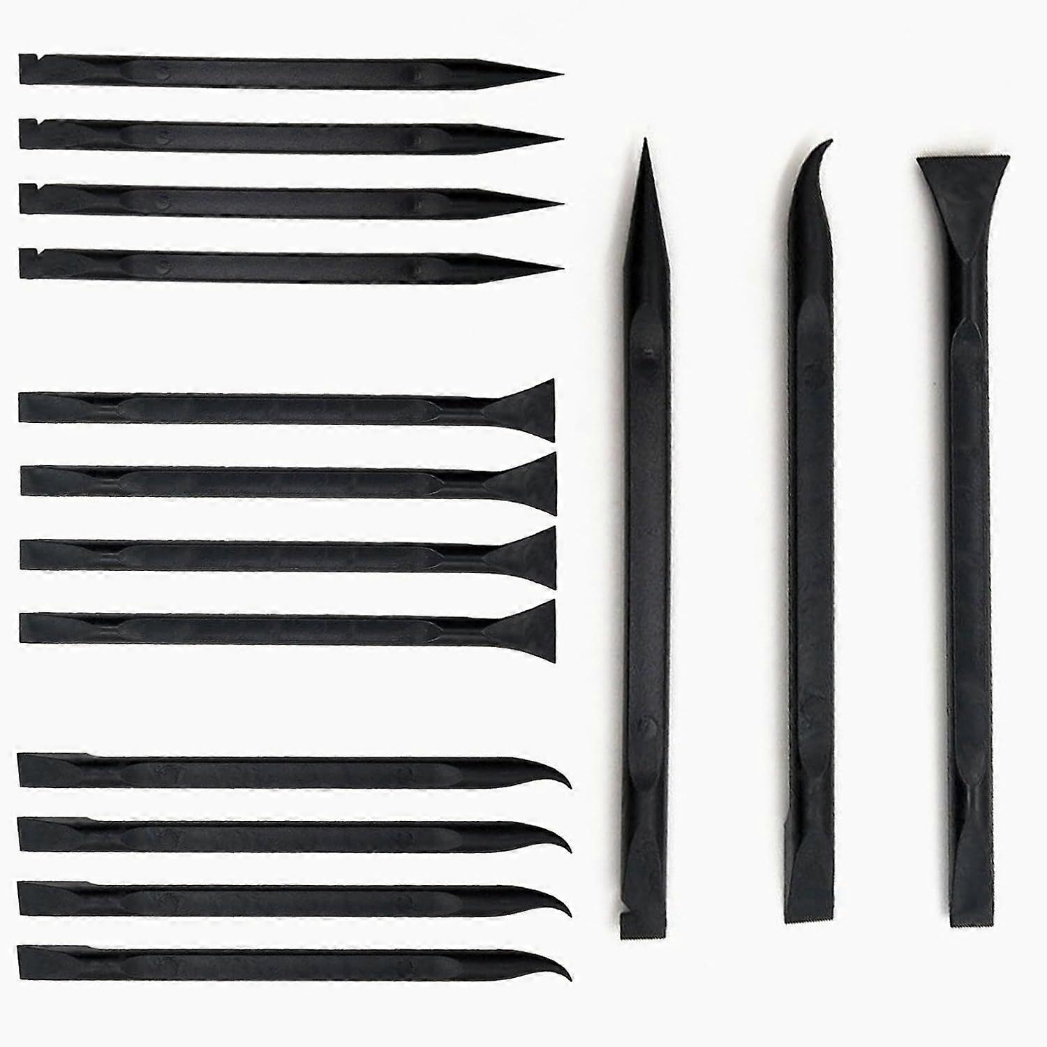 18pcs Non-Scratch Plastic Scraper ToolScratch Free Plastic ScraperCarbon Fiber