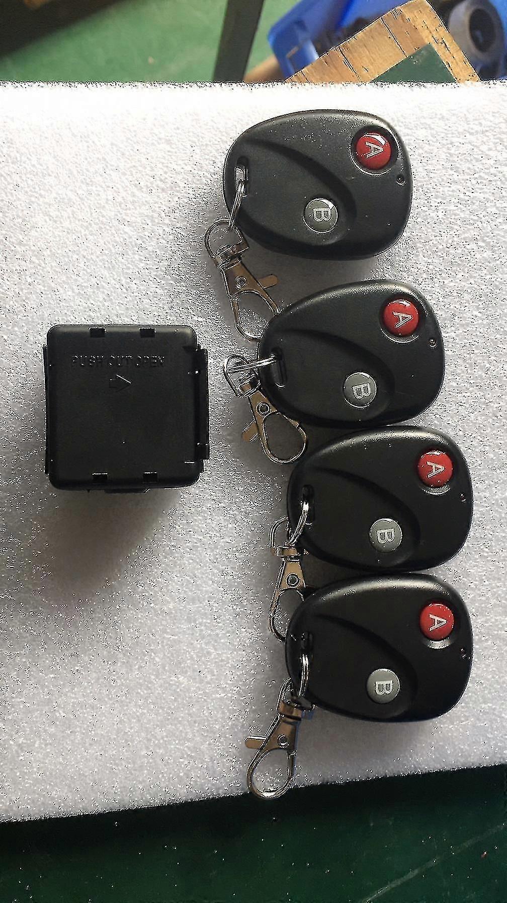 12v Single-channel Learning Wireless Remote Control Switch Jog Lock Small Luggage 2-button Remote Control